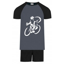 Cycling Short Pyjamas - Grey