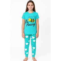 Be Amazing Bee Pyjamas - Cyan
