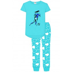 Girls Football Pyjamas -...