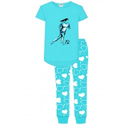 Girls Football Pyjamas -...