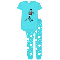 Girls Football Pyjamas -...