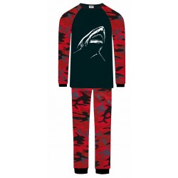 Shark Pyjamas - Red Camo