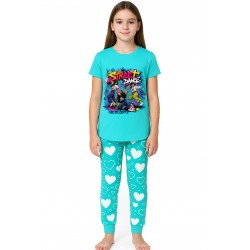Street Dance Pyjamas - Cyan
