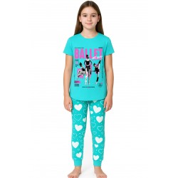 Ballet Pyjamas - Cyan