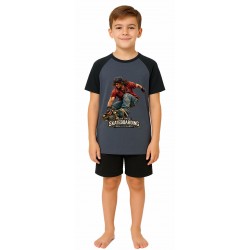 Skateboard Short Pyjamas -...
