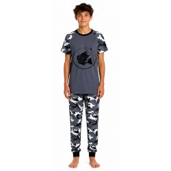 Fishing Pyjamas - Grey Camo
