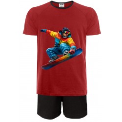 Snowboarder Short Pyjamas -...