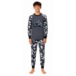 Motorbike Pyjamas - Blue -...