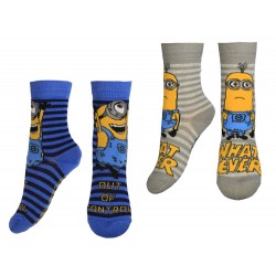 Minions Socks - Pack of Two